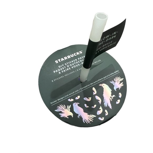 Starbucks Fall Halloween 2022 Raven’s Perch Glow in the Dark 16oz Tumbler Grande - Picture 6 of 11